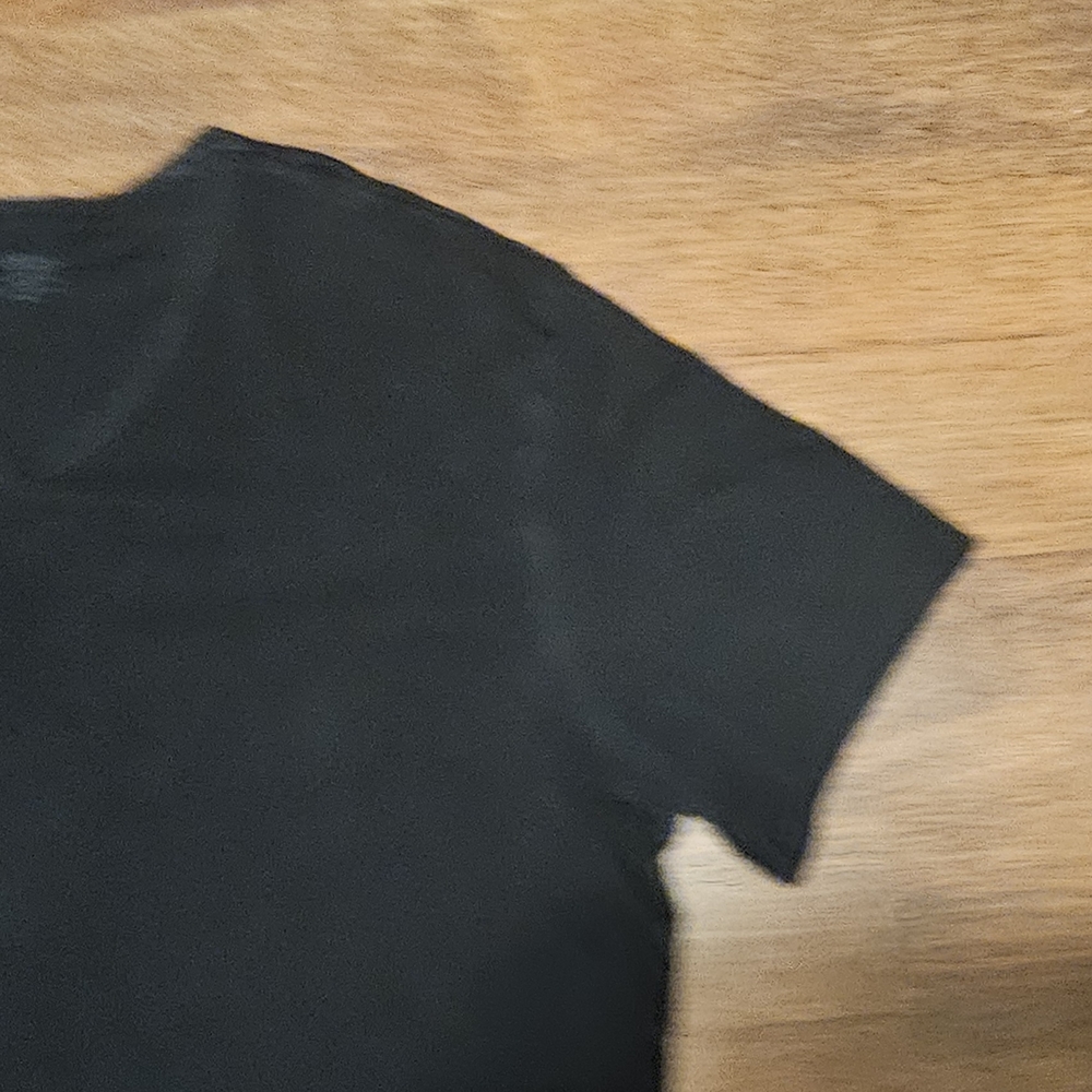 CALVIN KLEIN mens v-neck T-shirt SIZE XL COLOR BLACK LXL12 - Picture 4 of 12